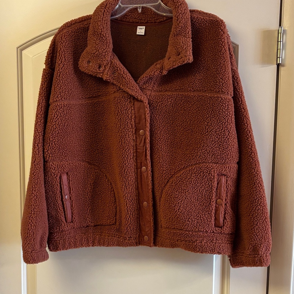 Warm Chocolate Teddy Jacket